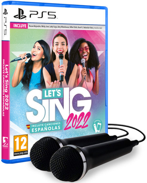 Let'S Sing 2022 PS5 - PAL ESP - Nuevo Let'S Sing 2022 PS5 - PAL ESP - Nuevo